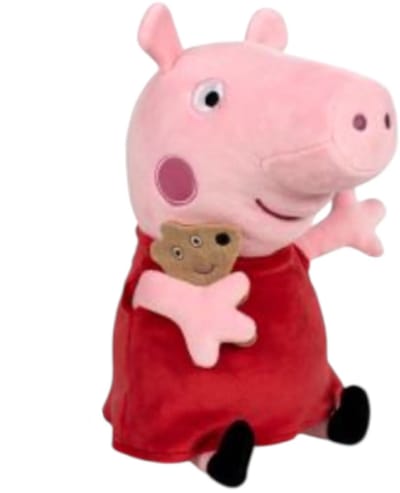 Peppa Pig Pluche Knuffel 20 cm - Speelgoed Knuffels voor Kinderen Jongens Meisjes - Peppa Big Plush