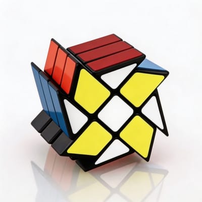 Qiyi Windmill – Speedcube | Snel, Soepel & Duurzaam – Klassieke Speed Cube - Puzzelkubus voor Jong & Oud - Fidget - Fidget Cube - Fidget Toys