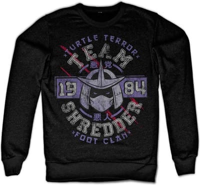 Teenage Mutant Ninja Turtles Sweater/trui -S- Team Shredder Zwart