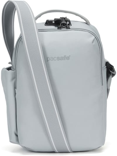 Pacsafe Pacsafe V Crossbody tas RFID-bescherming 20 cm - Unisex, Dames - digital gray