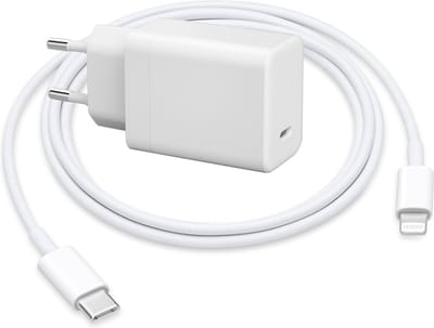 Usb adapter 65w geschikt voor iPhone 14 / iPhone 13 / iPhone 12 / iPhone 11 / iPhone X - 3 meter - Snellader