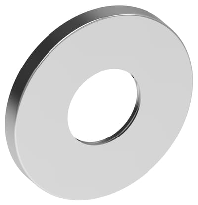 Keuco KE Wandrozet IXMO 59553, THM rond, 105 mm, nikkel geborsteld, 59553050091