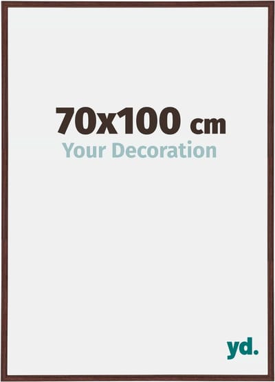 Your Decoration - Fotolijst 70x100 cm - Kunststof - Bruin - Annecy