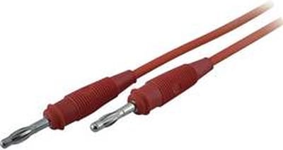 Hirschmann Test & Measurement SML 100/1 Meetsnoer Banaanstekker 4 mm Banaanstekker 4 mm 1.00 m Rood 1 stuk(s)