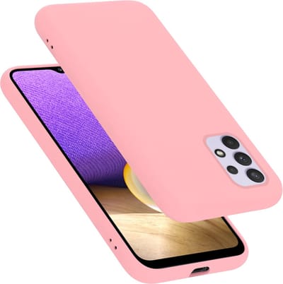 Cadorabo Hoesje geschikt voor Samsung Galaxy A33 5G in LIQUID ROZE - Beschermhoes gemaakt van flexibel TPU silicone Case Cover