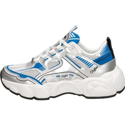 Buffalo CLD Run Jog Sneakers Laag - Zilverkleur - Maat 36