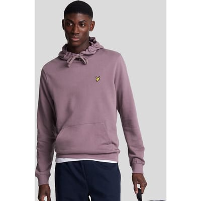 Lyle & Scott Pullover Hoodie Highland Mauve Size: M | Hoodies Outlet | Heren | Paars
