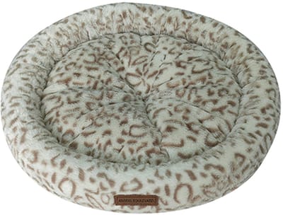 Animal Boulevard Sneeuwluipaard Katten of Honden Mand - Wit/Bruin - 48x48x6 cm