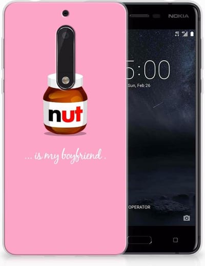 Nokia 5 Siliconen Case Nut Boyfriend