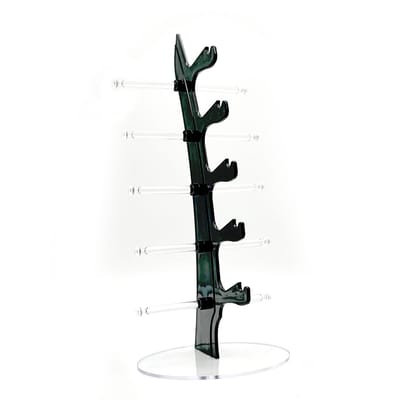 Somstyle Brillenhouder - Voor 5 Brillen - Zonnebril Display - 34.5 x 16.5 CM - Brillenstandaard - Zwart