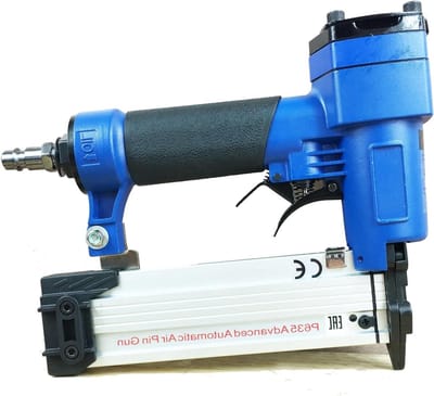 Pneumatisch Gereedschap - Spijkerpistool Tackers - Afwerking Timmerwerk - Laag Geluidsniveau - 100 Stuks Magazine - Grijs