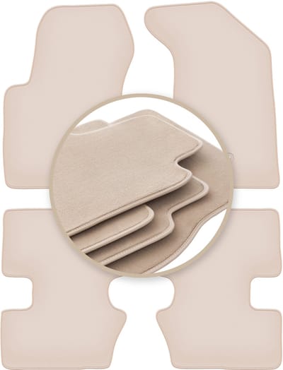 PREMIUM beige vloermatten voor: Jeep Patriot off-road 2006-2016