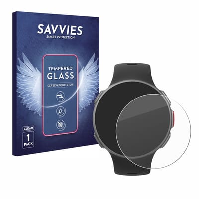 Savvies - Glas Screenprotector voor Polar Vantage V / V Titan - Gehard Beschermglas 9H