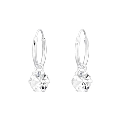 Montebello Oorbellen Cady - 925 Zilver E-Coating - ∅6mm - ∅12mm