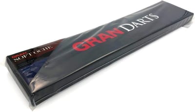 Dart Oche Mat - Vloer Marker - Professioneel Darten - Zachte Materiaal - 55.5 x 13.5 cm - Zwart