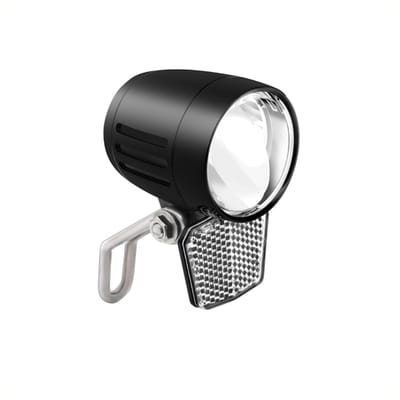 Falkx LED koplamp voor e-bike - 20 Lux - waterdicht - aluminium - zwart