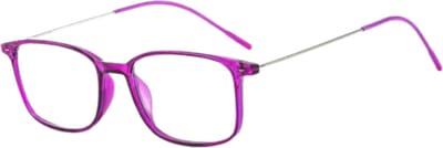 XYZ Eyewear Leesbril Paars +1.00 - Dames - Heren - Leesbrillen - Trendy - Lees bril - Leesbril met sterkte - Voordeel - Met sterkte +1.00