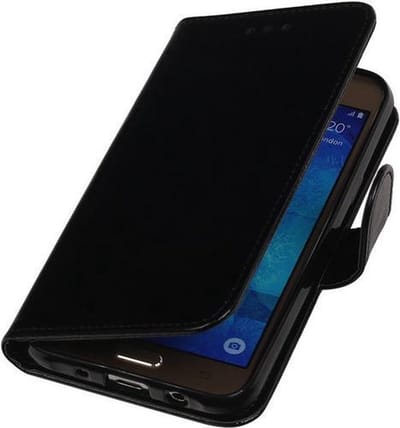 Zwart Smartphone TPU Booktype Huawei Honor Y7 Wallet Cover Hoesje