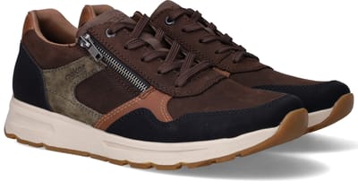 Rieker - Sneakers Laag Donkerbruin 45