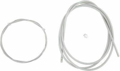 Amigo Remkabel set - 225 cm - RVS binnenkabel - Teflon buitenkabel - Zilver