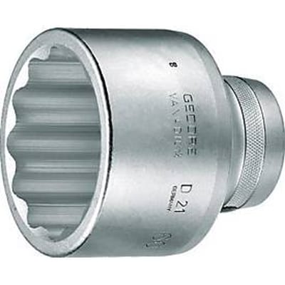 Stekkerdoos D 21 1 duim 12-kant SW 60mm L.85mm GEDORE