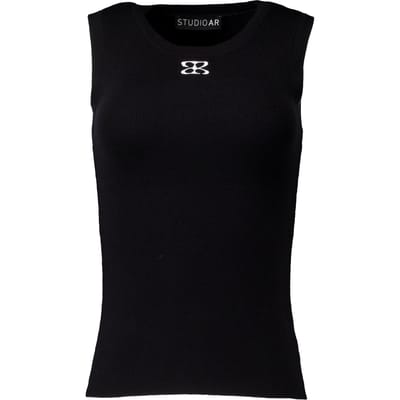 Studio Ar Dorice Tops Zwart 14tl251033.01