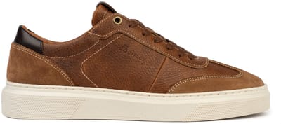 Bufflox dublin sneakers heren cognac leer