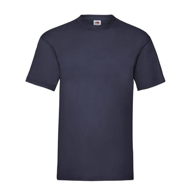 Fruit of the Loom Unisex Adult Waardevol T-Shirt (Deep Navy)