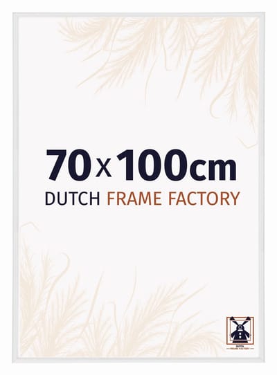 Fotolijst 70x100 cm - Kunststof - Wit Hoogglans - Angers