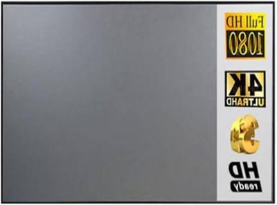 Projectiescherm - Beamer Scherm - Thuisbioscoop Creëren - Anti-Licht Interferentie - 120 Inch - Wit