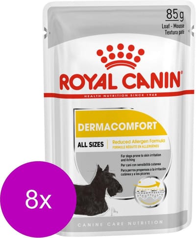 Royal Canin - Dermacomfort Hondenvoer Nat - 96 x 85 gr