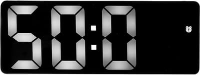 Digitale LED-wekker met groot display, meervoudige alarmfunctie, spraakfunctie en temperatuurweergave voor slaapkamer en kantoorgebruik