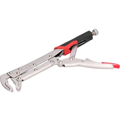 Verlengde Vergrendeltang Extra Lange Gebogen Bek Grip 80 Graden Houtbewerkings Handgereedschap white