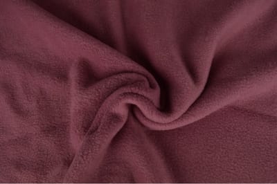 Fleece stof - Donker oud roze - 1 meter - Per meter - Anti pilling fleece