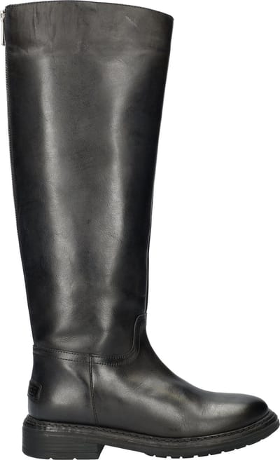 Shabbies Amsterdam - Duck Tala Boot Vegetale Leer Zwart - Maat 38