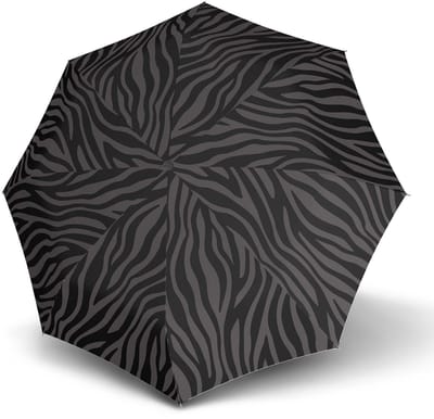 Knirps paraplu A.200 Medium Duomatic Zebra Black zwart