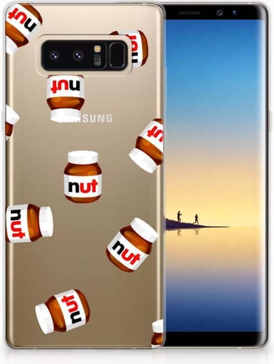 Samsung Galaxy Note 8 Siliconen Case Nut Jar