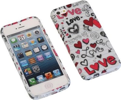 Love TPU back case cover hoesje voor Apple iPhone 5 / 5s