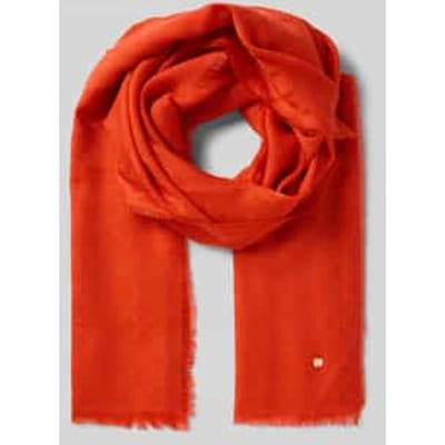 Sjaal met labeldetail