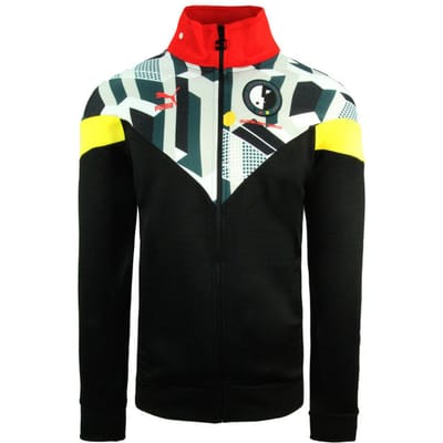 Puma Quatre Cent Quinze Duitsland Heren Zwart Track Jacket