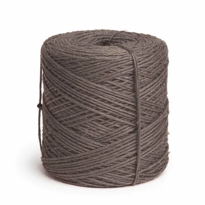 Jutetouw – Bruine natuurvezel – Chocoladebruin – 470 meter – Vlaskoord