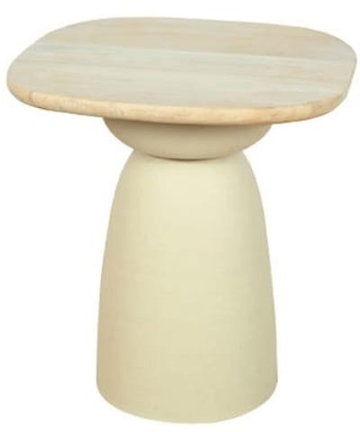 Tower Living Bijzettafel Barza Gebroken Wit 45cm