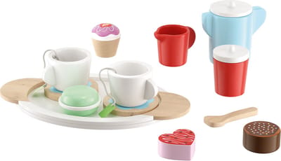 Playtive Houten Speelgoed Thee Set Keuken Accessoires - vanaf 2 jaar