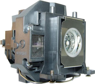 Beamerlamp geschikt voor de EPSON POWERLITE 450W beamer, lamp code ELPLP57 / V13H010L57. Bevat originele P-VIP lamp, prestaties gelijk aan origineel.