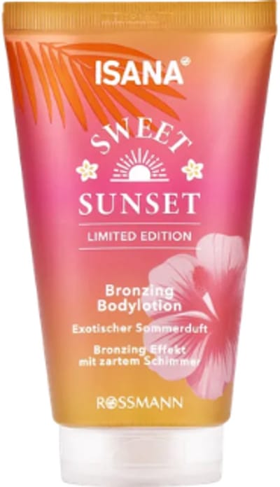 ISANA Bronzing Bodylotion Sweet Sunset - 150 ml | Bodylotion met Bronzing Effect & Gouden Shimmer - Limited Edition 2026