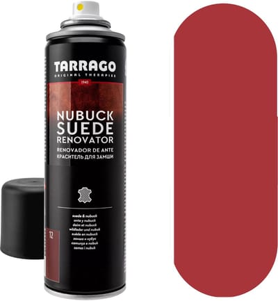 Tarrago Renovator Spray voor Suede & Nubuck - 012 Rood - 250ml