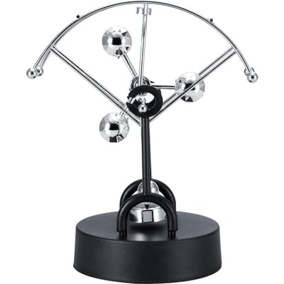 Semi-bolvormig Draaiende Gadget Perpetuum Mobile Bureau Kantoor Decoratie Fysica Wetenschap Kunst Speelgoed