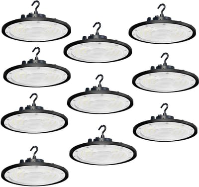 Krachtige 100W UFO LED High Bay Verlichting - IP65 Industriële Werkplaats & Magazijn Spot