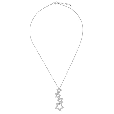 Orphelia 'Evelinia' Dames 925 Sterling Zilveren Ketting met Hanger - Zilver ZH-7338
