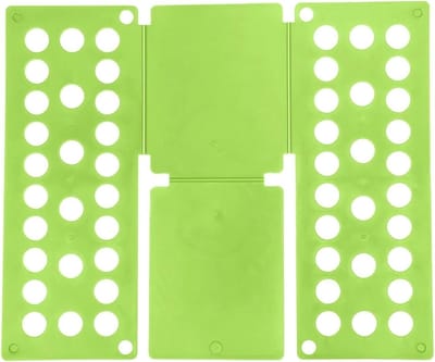 Vouwplank Kleding - Opvouwbaar Bord - Kleding Snel Vouwen - Efficiënt Organiseren - 53 x 64 cm - Groen